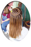 Cascaded Lace Crown with five Twists 