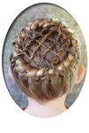 Lace Crown with Four Twists 